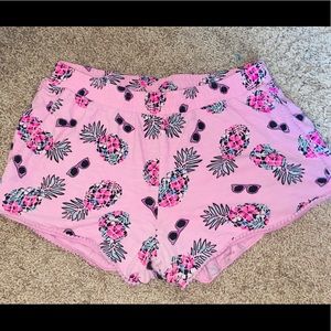 Pineapple Pajama Shorts